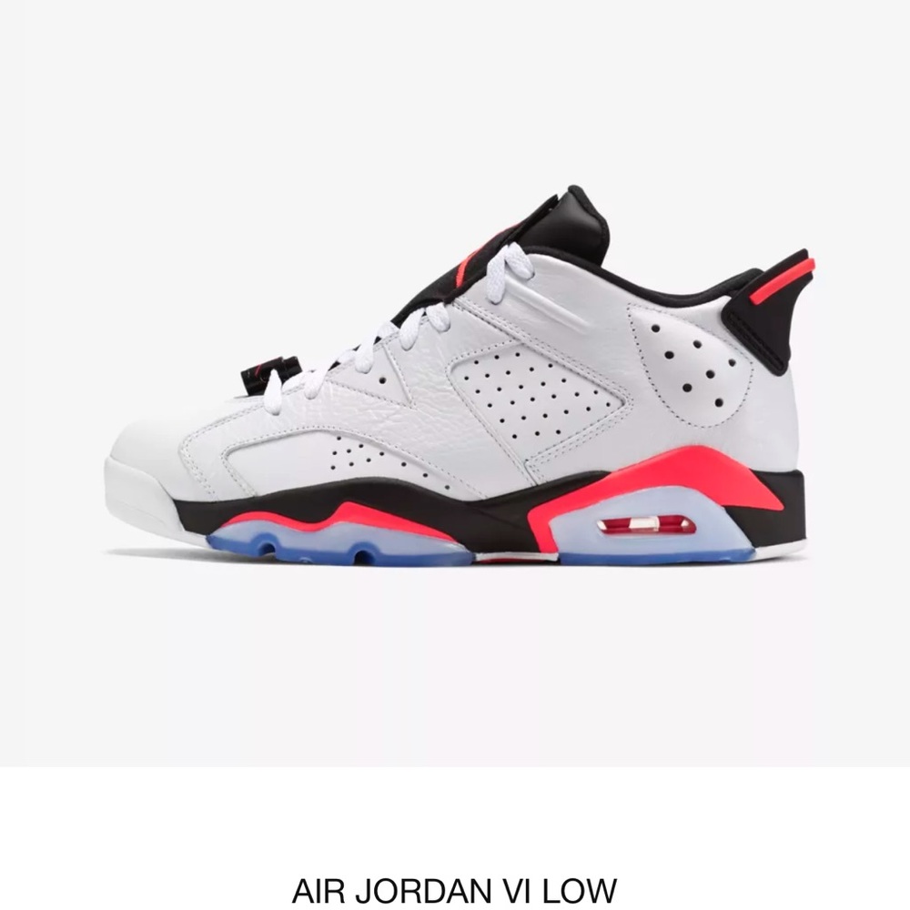 2015 Air Jordan 6 Low 'White Infrared'